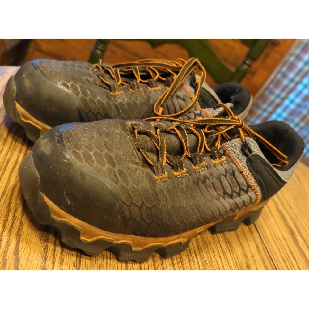 Timberland Pro Mens 10W Power Train A1591 Black Sport Alloy‎ Toe Work Sneakers
